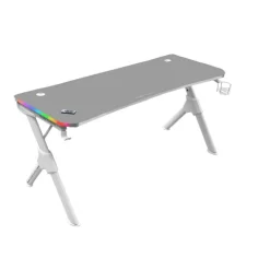 Mesa Mars Gaming MGD140RGBW Blanco