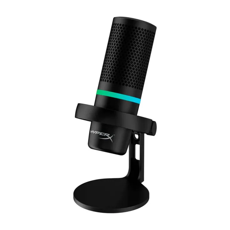 Micrófono HyperX DuoCast RGB Negro