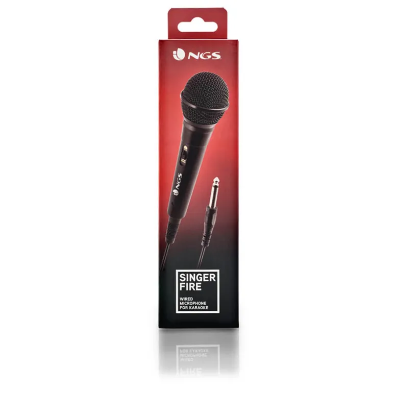 Micrófono NGS Singer Fire 3m