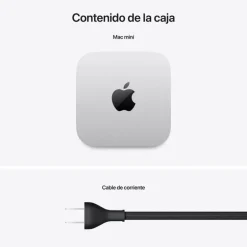 Mini PC Apple Mac Mini M4 24GB 512GB macOS Plata