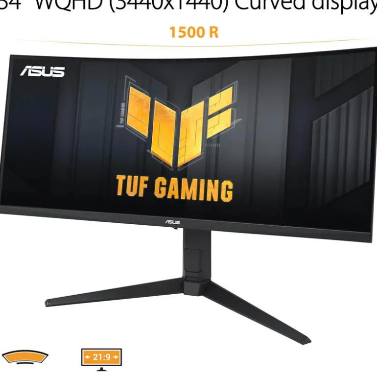Monitor Asus TUF Gaming VG34VQL3A 34" WQHD 180Hz 1ms HDR10 Freesync