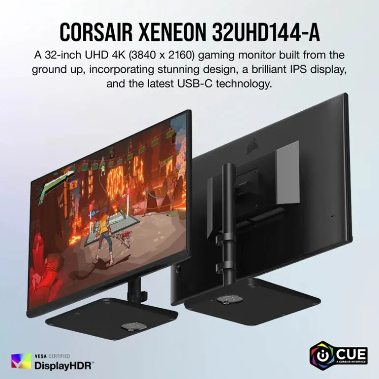 Monitor Corsair Xeneon 32UHD144-A 32" UHD IPS 144Hz FreeSync