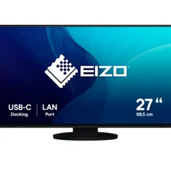 Monitor EIZO FlexScan EV2795-BK 27" QHD 2K IPS 60Hz 5ms Negro