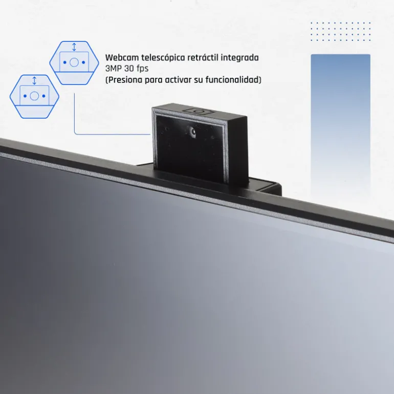 Monitor iggual Webcam 24" FHD IPS 120Hz 1ms