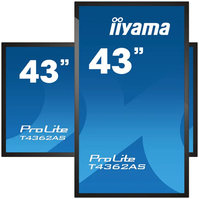 Monitor iiyama ProLite T4362AS-B1 43" IPS UHD Táctil Android