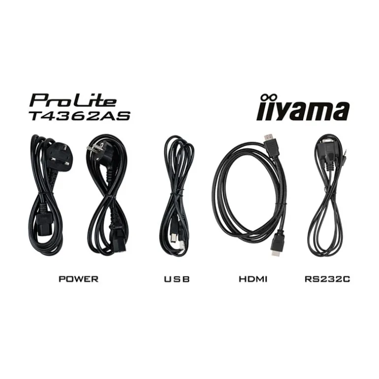 Monitor iiyama ProLite T4362AS-B1 43" IPS UHD Táctil Android