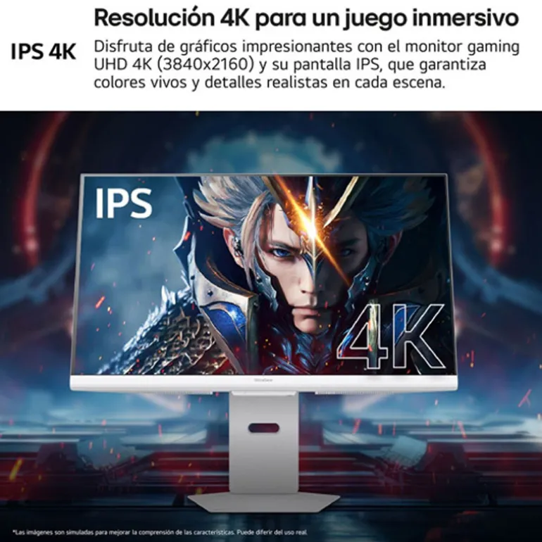 Monitor LG UltraGear 32G810SA-W Smart TV 32" UHD 4K IPS 144Hz 1ms HDR FreeSync/G-Sync
