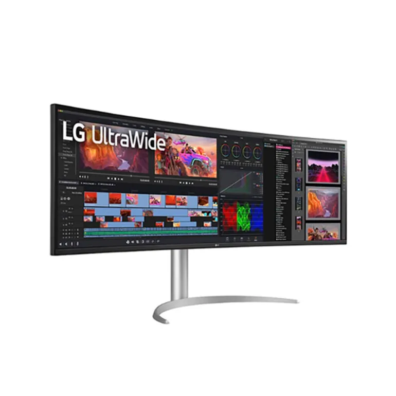 Monitor LG UltraGear 49WQ95C-W 49" DQHD 5K IPS 144Hz 5ms HDR FreeSync/G-Sync Curvo