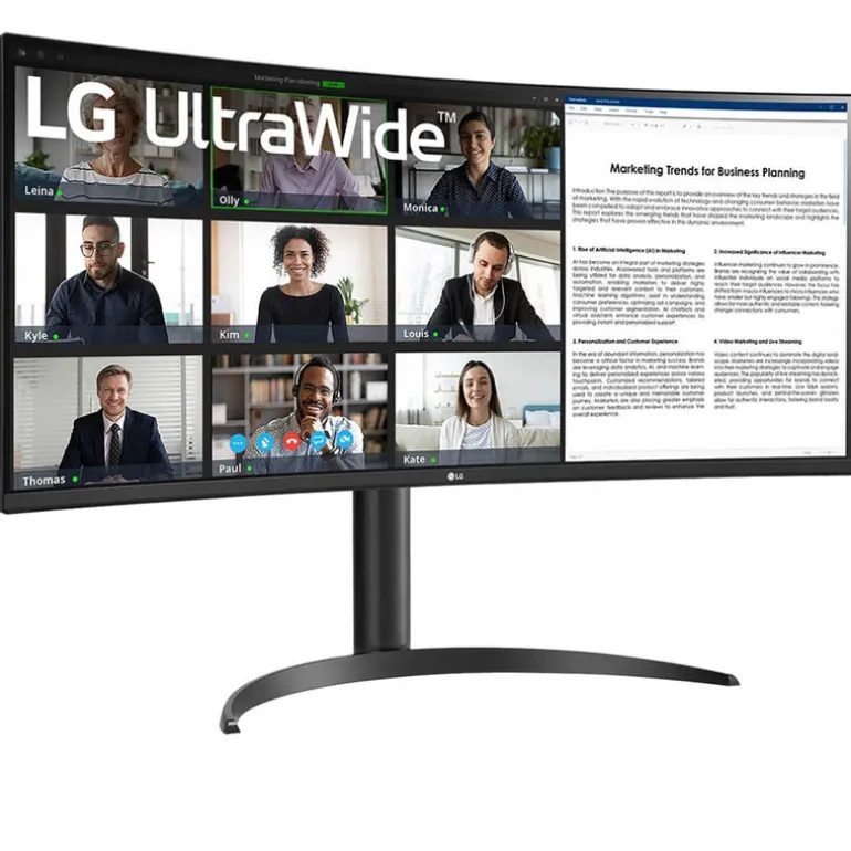 Monitor LG 34WR55QC-B 34" WQHD VA 5ms HDR10 Curvo