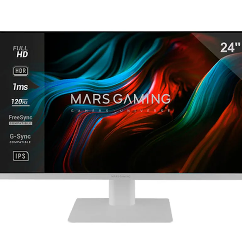 Monitor Mars Gaming MV-24W 24" FHD IPS 120Hz 1ms HDR FreeSync/G-Sync