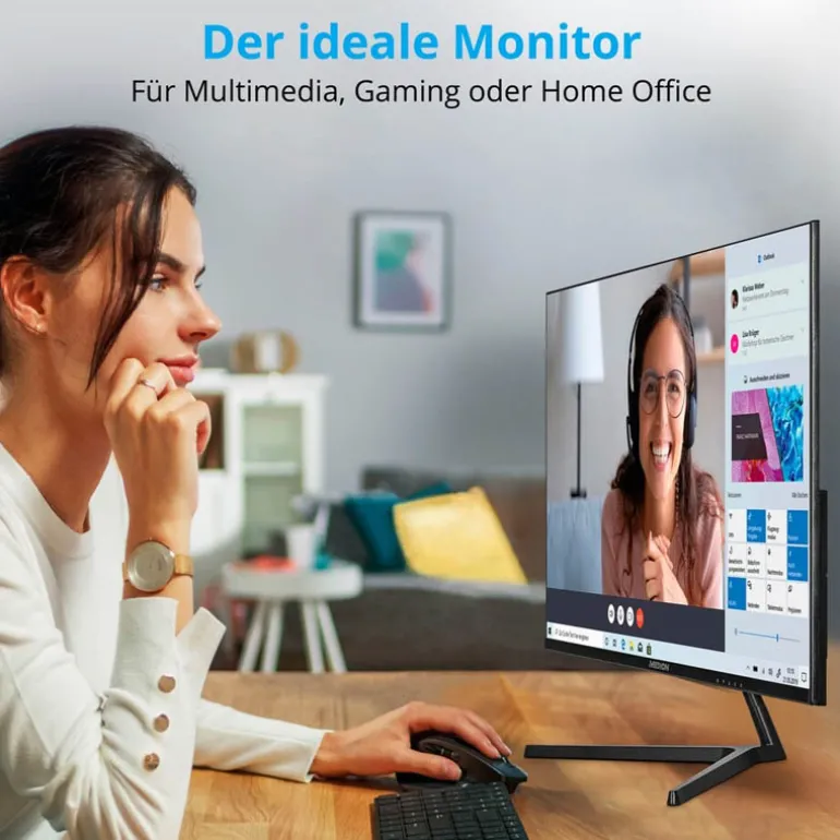 Monitor Medion Akoya P52726 27" FHD IPS 100Hz 7ms HDR10