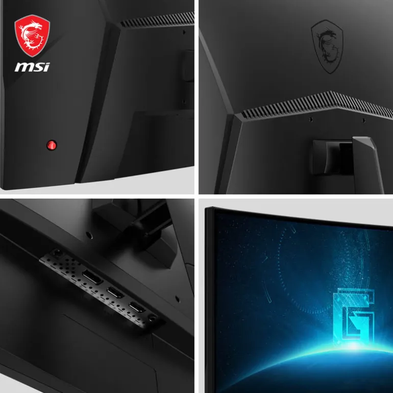 Monitor MSI G27C4 E3 27" FHD VA 180Hz 1ms Curvo