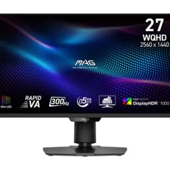 Monitor MSI MAG 274QPF X30MV 27" WQHD Rapid VA 300Hz 0.5ms HDR