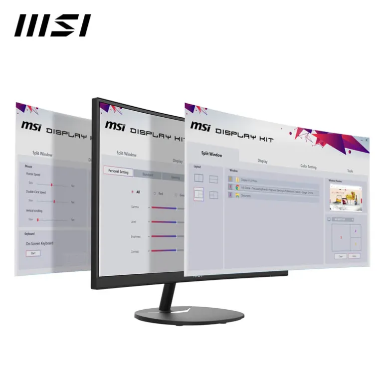 Monitor MSI PRO MP271CA 27" VA FHD 75Hz FreeSync Curvo