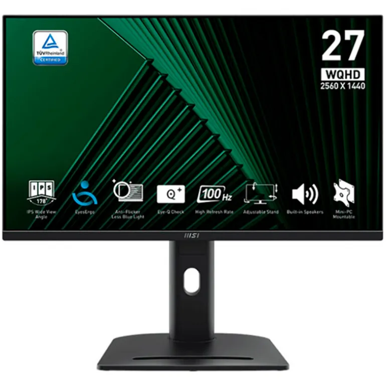 Monitor MSI PRO MP275QPG 27" QHD 2K IPS 100Hz 1ms