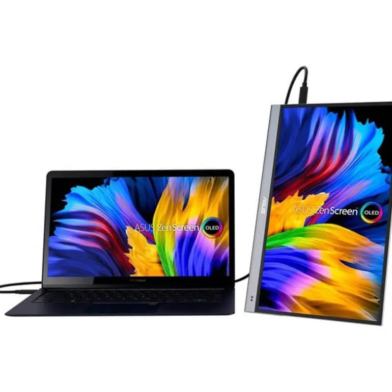 Monitor Portátil Asus ZenScreen MQ16AHE 15.6" FHD OLED 60Hz 1ms HDR10