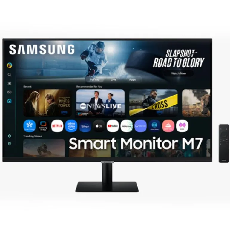 Monitor Samsung M70F 32" UHD 4K VA 60Hz 4ms HDR Modo Smart TV