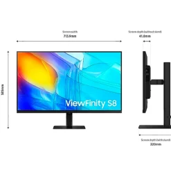 Monitor Samsung ViewFinity S8 S80D 32