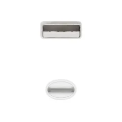 Nanocable Cable USB A a Lightning 1m Blanco