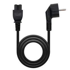 Nanocable Trebol CEE7 1.5m Negro - Cable Alimentación