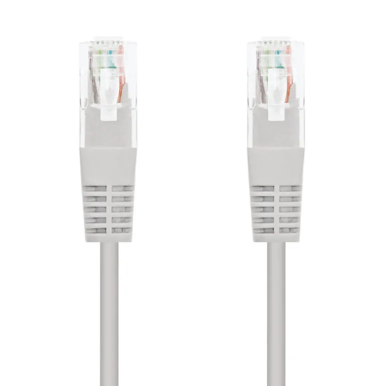 Nanocable Latiguillo Categoria 5 UTP 5m Gris - Cable Red