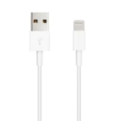 Nano Cable Lightning a USB 2.0 Lightning/M-USB A/M Blanco 2m - Cable USB