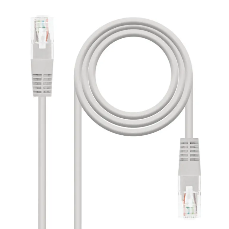 NanoCable RJ45 Cat.6 UTP AWG24 Gris 1m - Cable Red