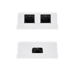 Nanocable Roseta Para RJ45 CAT.5E UTP Blanco - Roseta De Superficie