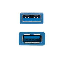 Nanocable USB 3.0 2 metros Macho / Hembra - Cable Alargador