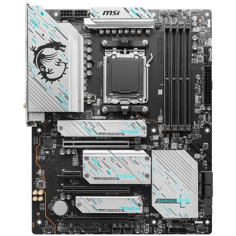 Pack AMD Ryzen 9 7900X3D 5.6GHz Tray + MSI X670E Gaming Plus WIFI