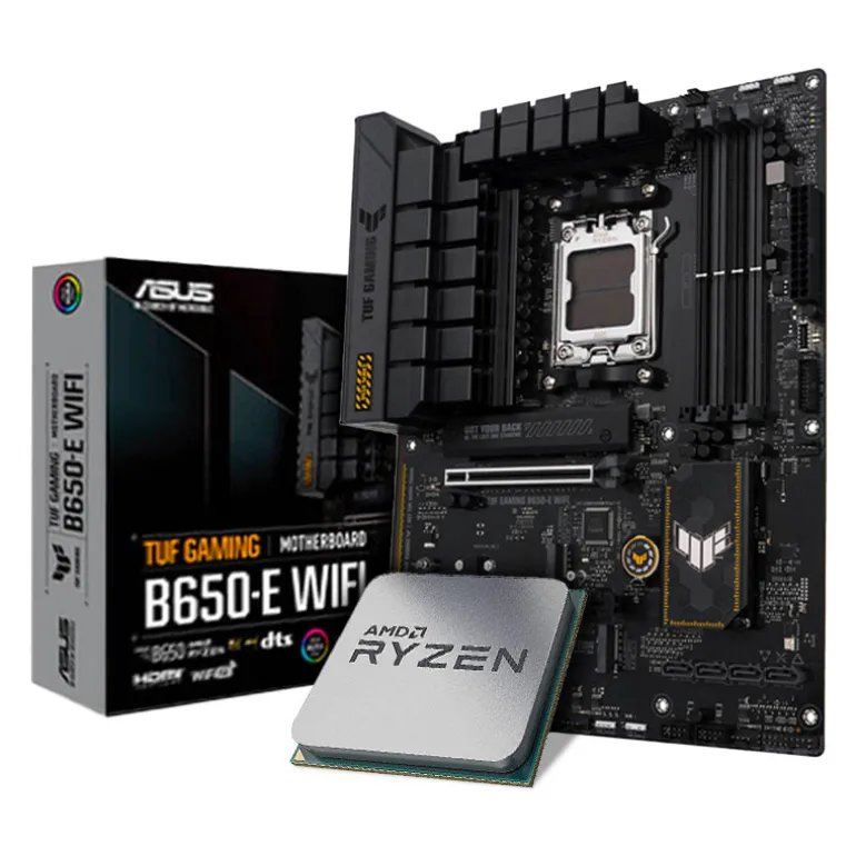 Pack AMD Ryzen 9 7950X 5.7GHz Tray + Asus TUF Gaming B650-E WIFI