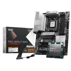 Pack  MSI PRO X870-P WIFI + AMD Ryzen 7 7800X3D 5.0GHz Tray
