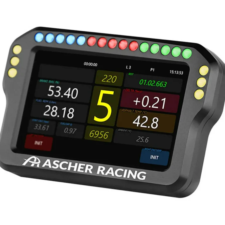 Pantalla Ascher Racing Dashboard 4"