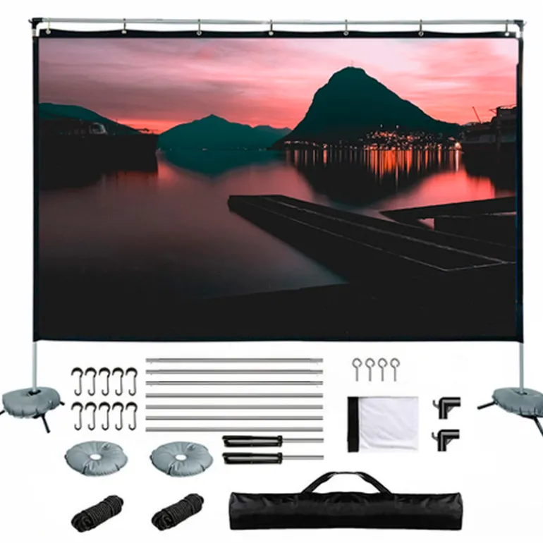 Pantalla Proyección iggual Exterior Portable 120" 265x149cm