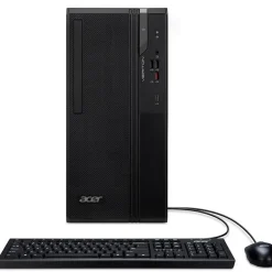 PC Sobremesa Acer Veriton VS2723G i5-14400 16GB 512GB W11P Con Teclado Y Ratón Negro