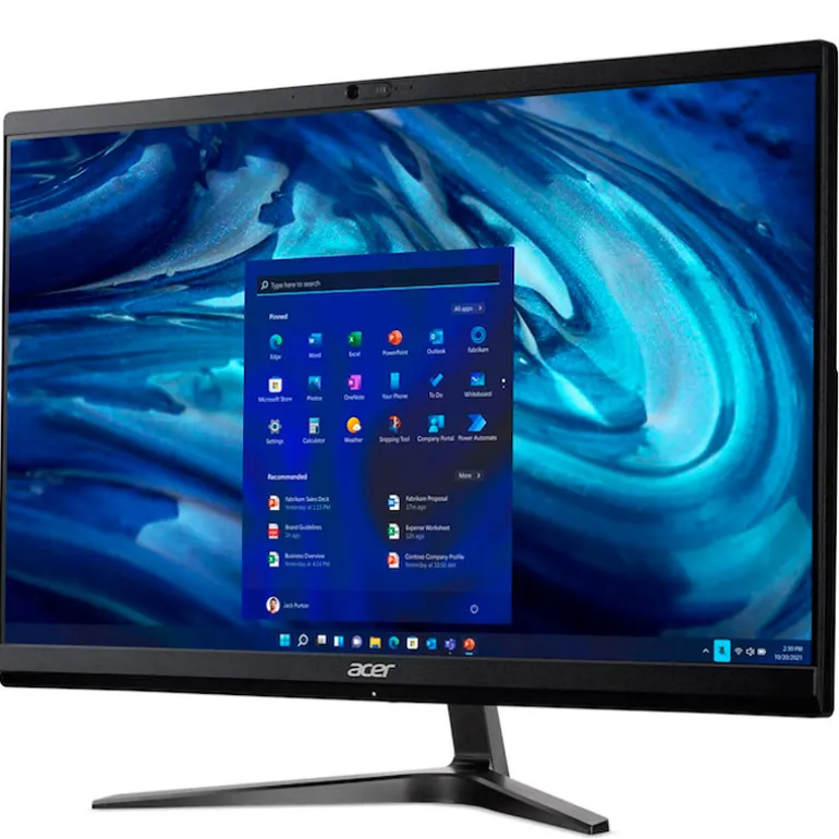 PC Todo En Uno Acer Veriton VZ2514G i5-12450H 8GB 512GB 23.8" W11P Negro