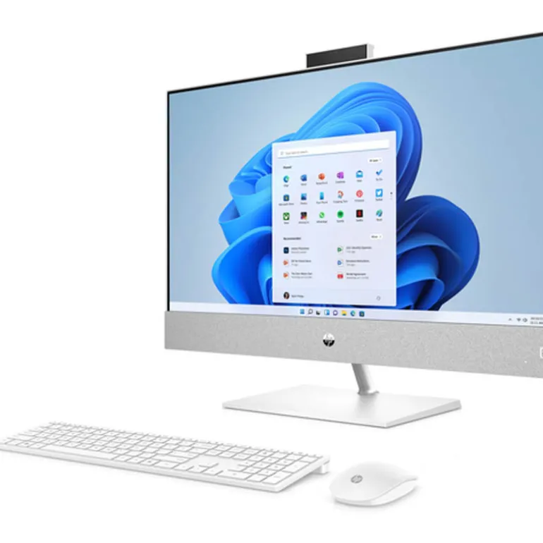 PC Todo En Uno HP Pavilion 27-CA2064NS i5-13400T RTX 3050 16GB 1TB 27" Blanco