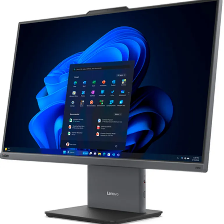 PC Todo En Uno Lenovo ThinkCentre Neo 50a 27 Gen 12SB000FSP i5-13420H 16GB 512GB 27" W11P Gris