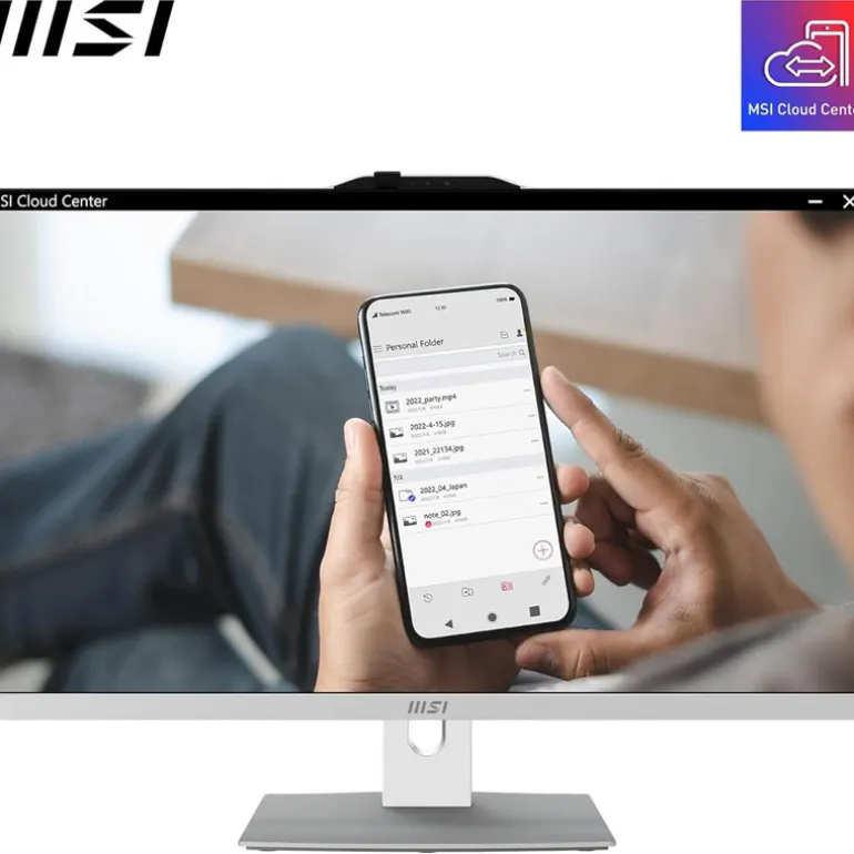 PC Todo En Uno MSI Modern AM272P 12M-834ES i5-1235U 16GB 512GB 27" FreeDOS Blanco