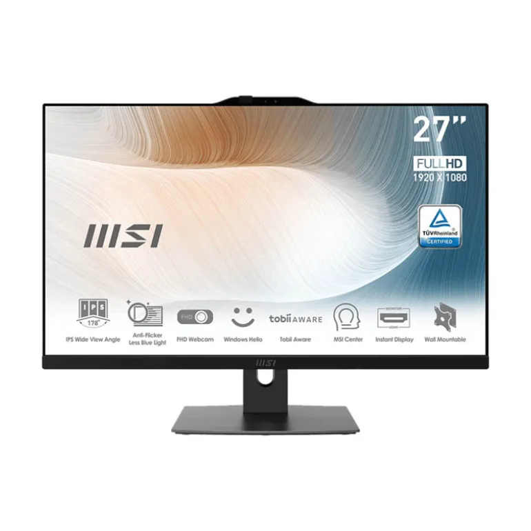 PC Todo En Uno MSI Modern AM242P 12M-897ES i5-1235U 16GB 512GB 24" FreeDOS Blanco