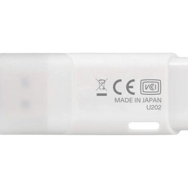 Pendrive Kioxia TransMemory U202 32GB USB 2.0 Blanco