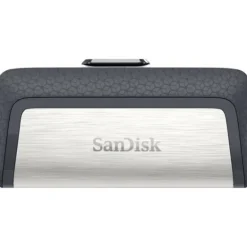 Pendrive Sandisk Dual Ultra 256GB USB Tipo C Plata