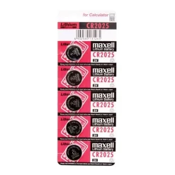 Pila Maxell CR2025 3V 5 Uds