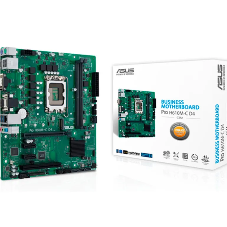 Placa Base Asus Pro H610M-C D4-CSM Socket 1700