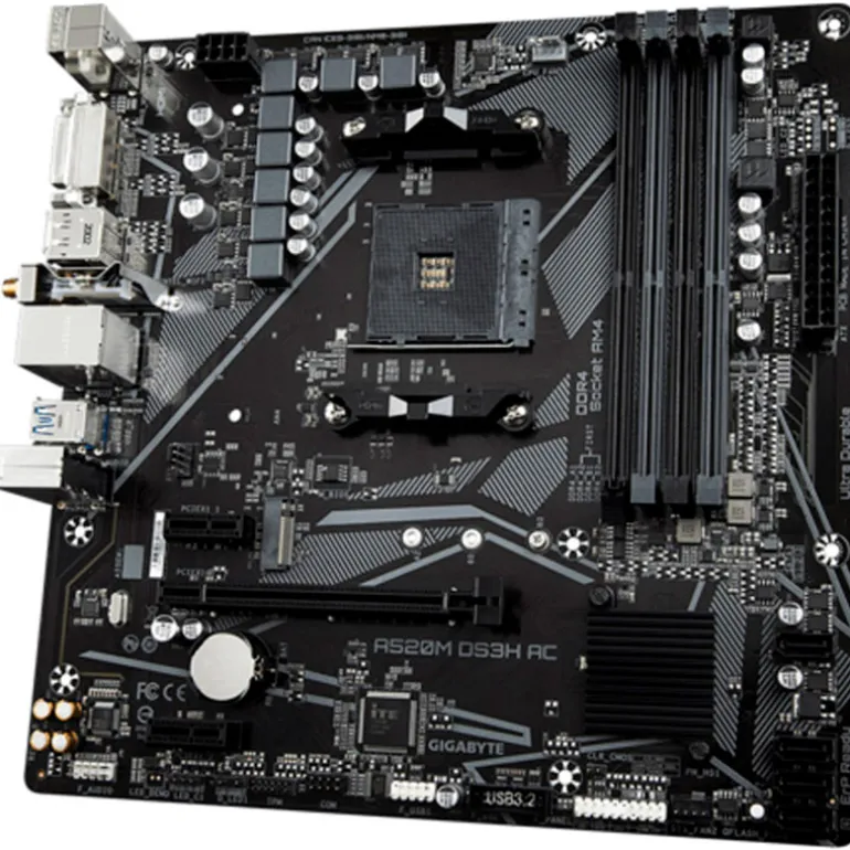 Placa Base Gigabyte A520M DS3H AC 1.X Socket AM4