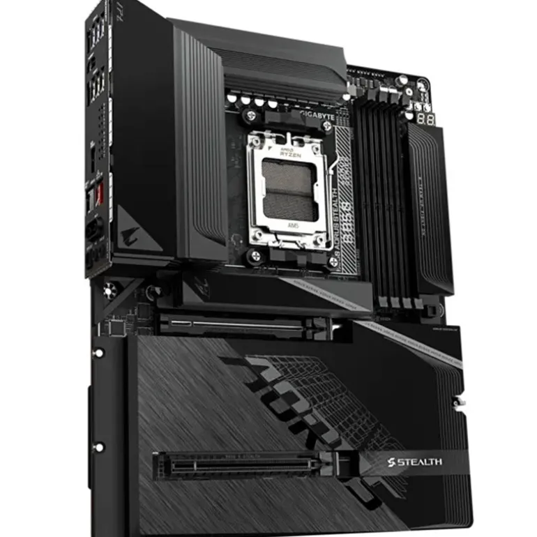 Placa Base Gigabyte AORUS B850 STEALTH ICE Socket 1851