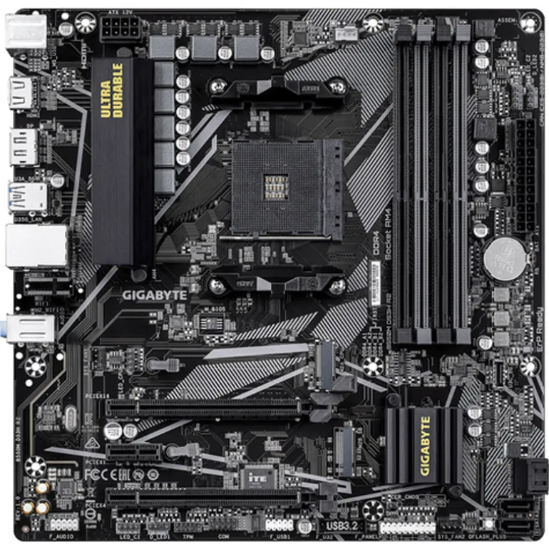 Placa Base Gigabyte B550M DS3H R2 Socket AM4