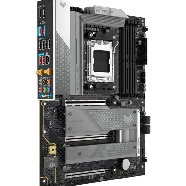 Placa Base Sapphire Nitro+ B850A WIFI7 Socket AM5