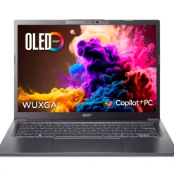 Portátil Acer Aspire 14 AI A14-52M-75M1 U7-256V 16GB 1TB 14" OLED W11H