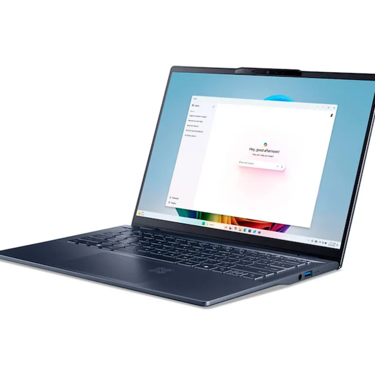 Portátil Acer Swift 14 AI SF14-51-7648 U7-258V 32GB 1TB 14" 2.8K OLED W11H